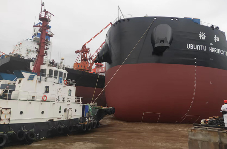 Ubuntu hulls 1540 and 1541 launched into water, sea trials begin
